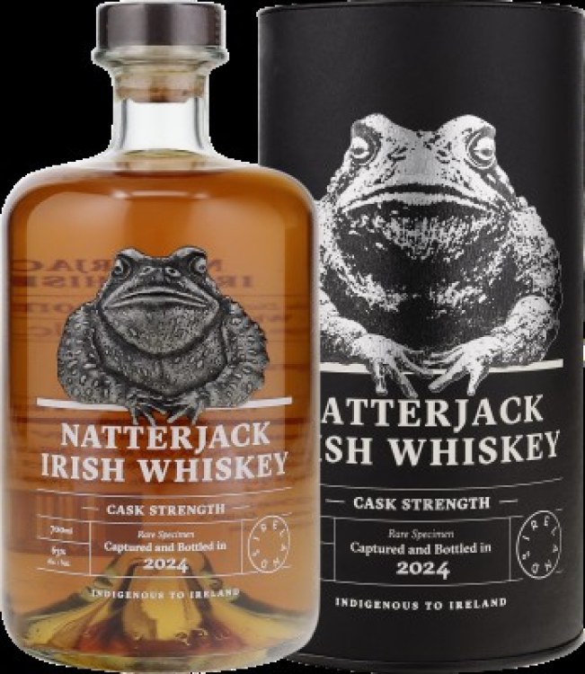 Preview: Natterjack Irish Whiskey - Cask Strength Limited 63 % Vol.